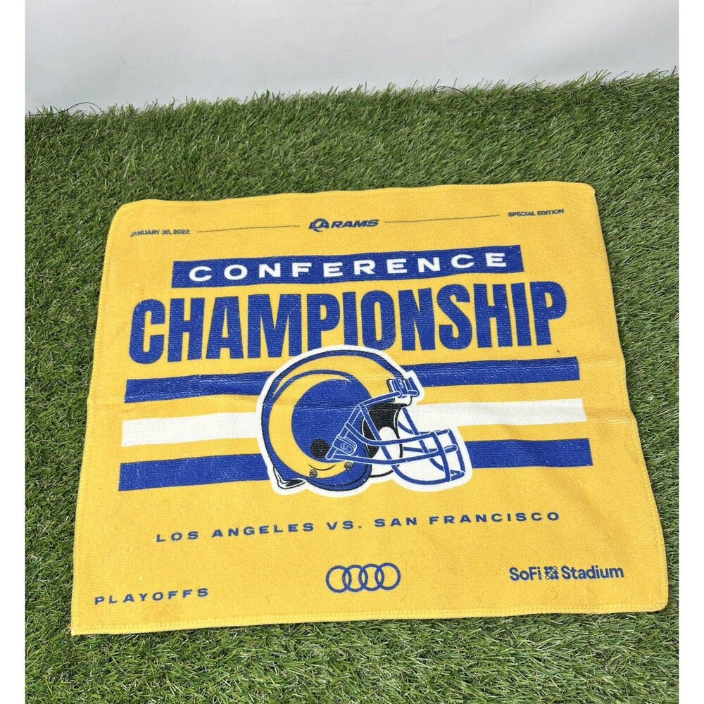 LA Rams vs San Francisco 49ers Conference Championship 2022 Towel Sofi Stadium